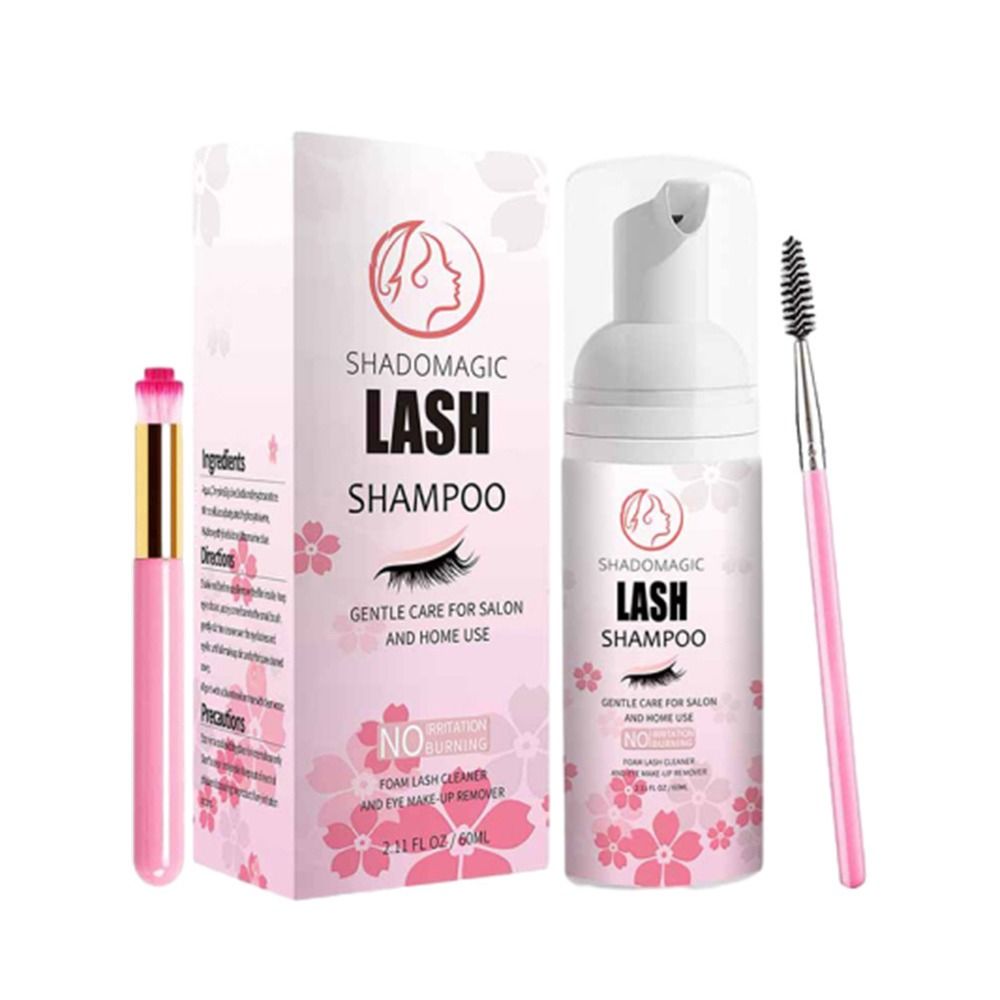 Eyelash Extension Foam Cleanser - Mousse detergente delicata e sicura per