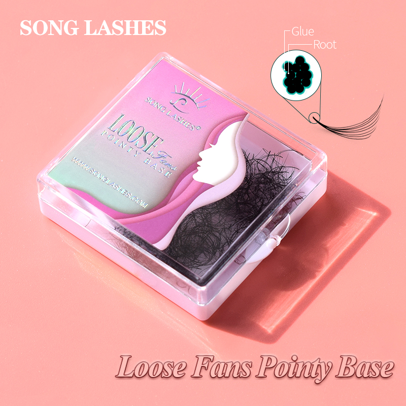 Eyelash Extension Korean Style - Canzone ciglia Promade Fans 3D-10D07Base puntiy