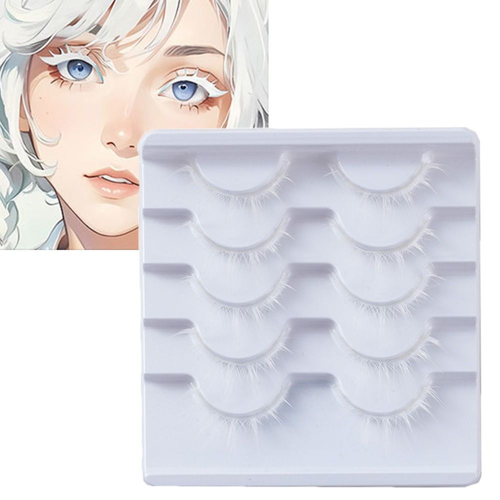 Eyelash Extension Japanese Style - Ciglia anime bianche calde bianche Ciglia