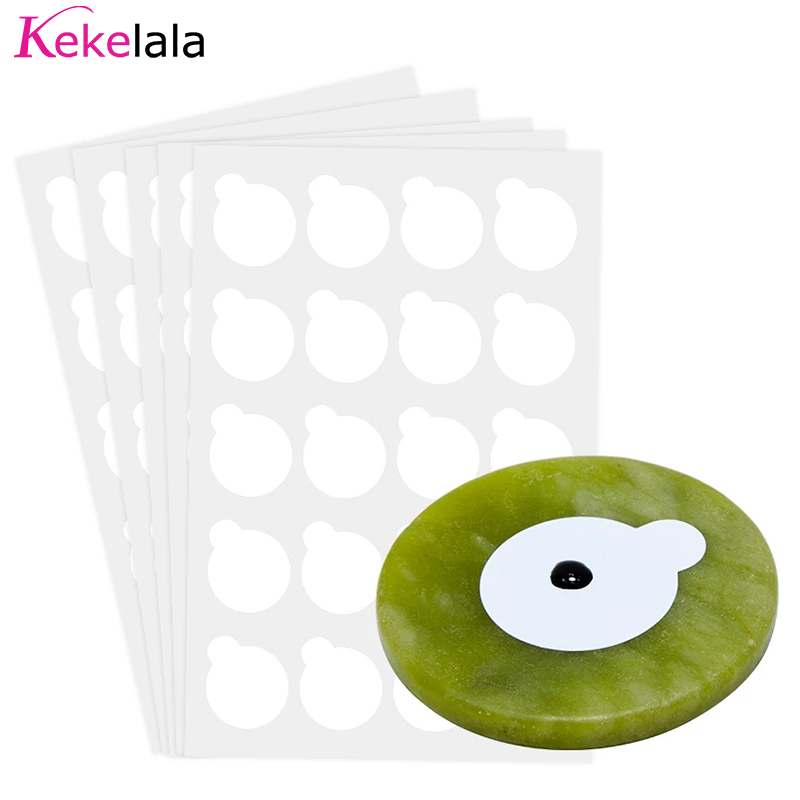 Eyelash Extension Repair - Set di 100 Adesivi per Colla