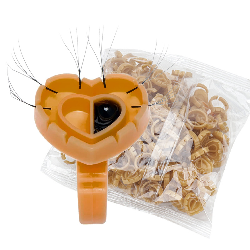 Eyelash Extension Repair - 500 Pezzi Anelli Porta Colla per