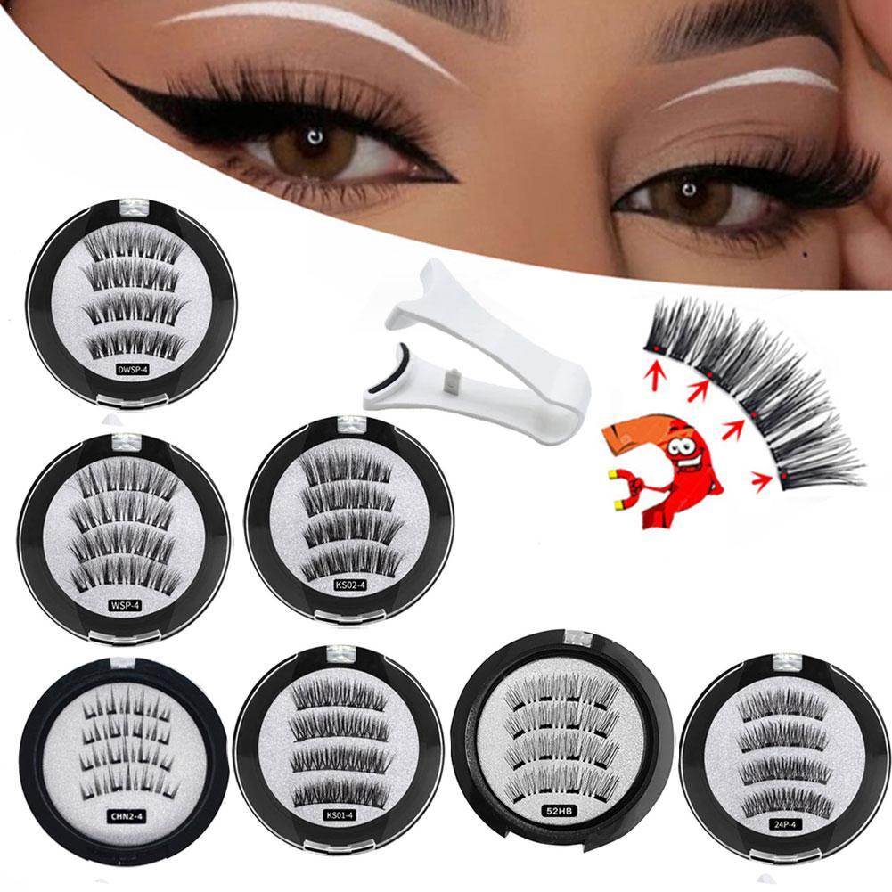 Eyelash Extension Equipment - 2 paia di ciglia finte magnetiche