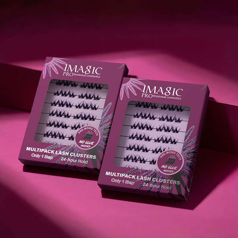 Eyelash Extension Images Free - IMAGIC Confezione multipla di grappoli per