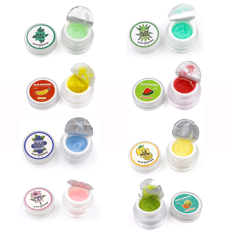 Eyelash Extension Gel Remover - 5g Sapore di Frutta Colla per