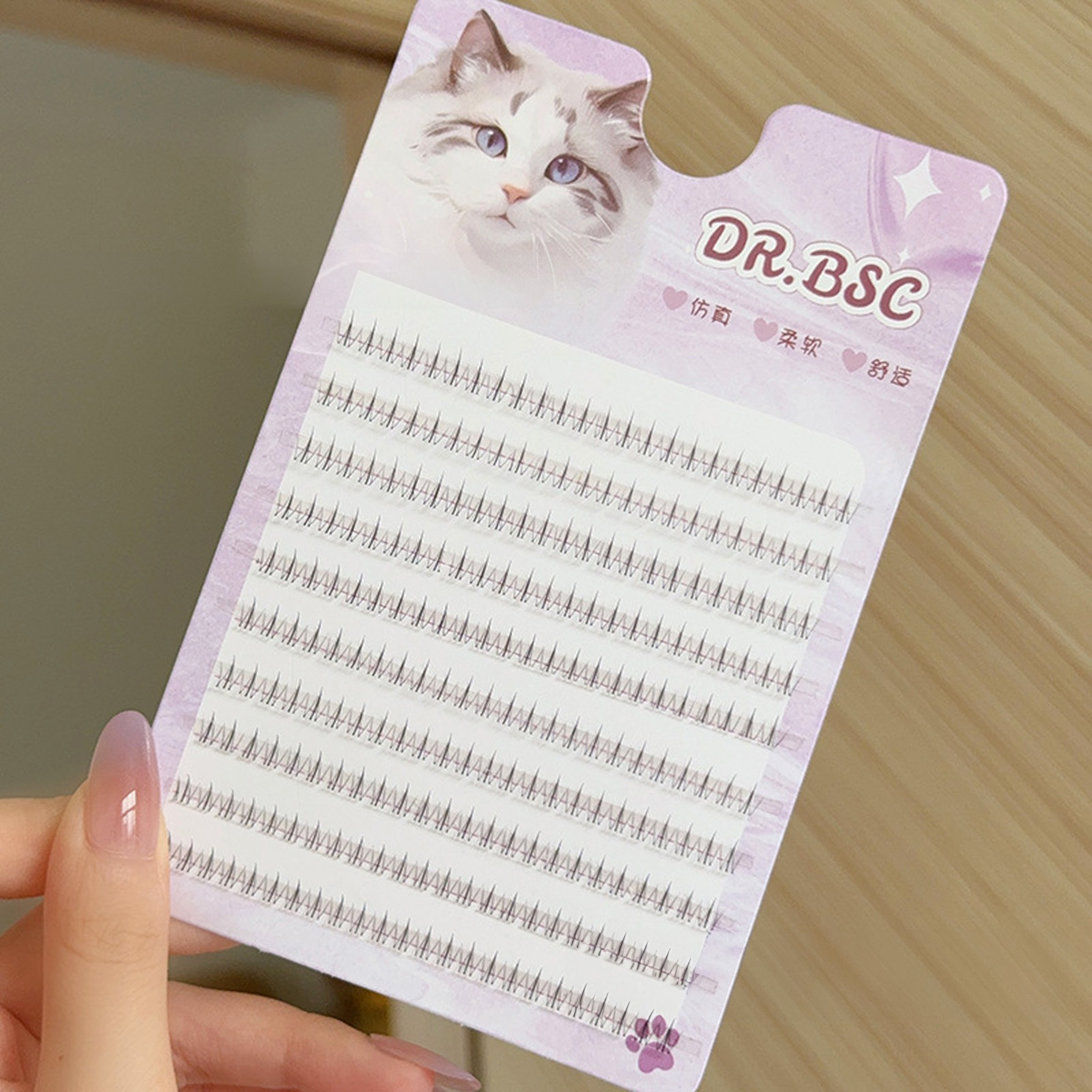 Eyelash Extension Korean Style - Ciglia finte con fondo a fascia