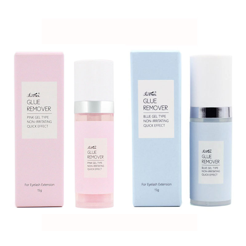 Eyelash Extension Gel Remover - 15g Rosa/Blu Gel di Rimozione Per