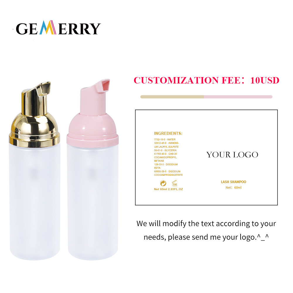 Eyelash Extension Foam Cleanser - Shampoo detergente per ciglia in schiuma