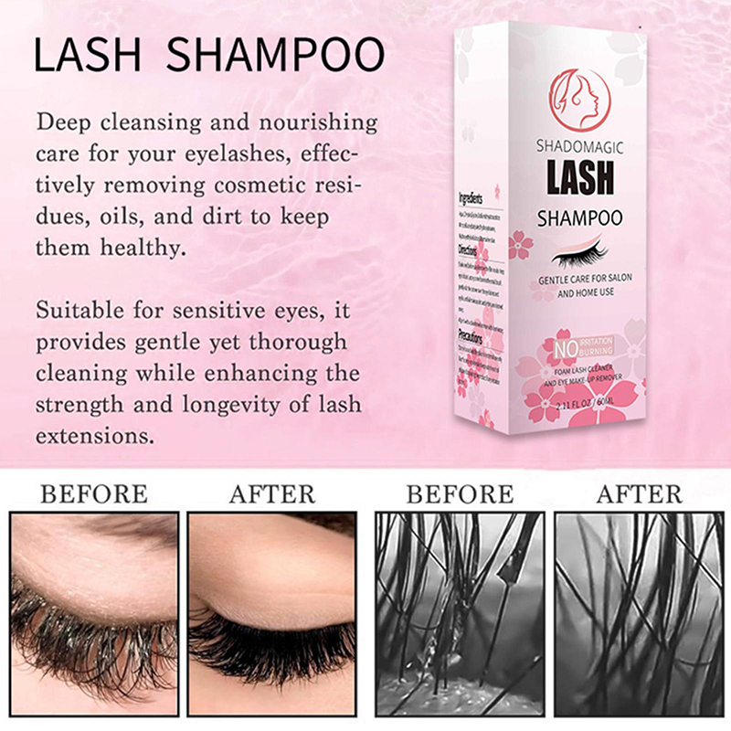 【A】 Shampoo detergente rapido  - Eyelash Extension Foam Cleanser recensione e prezzo