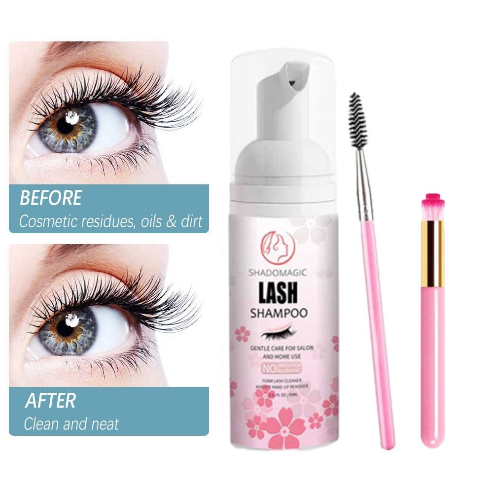 Mousse detergente delicata e s - Eyelash Extension Foam Cleanser recensione e prezzo