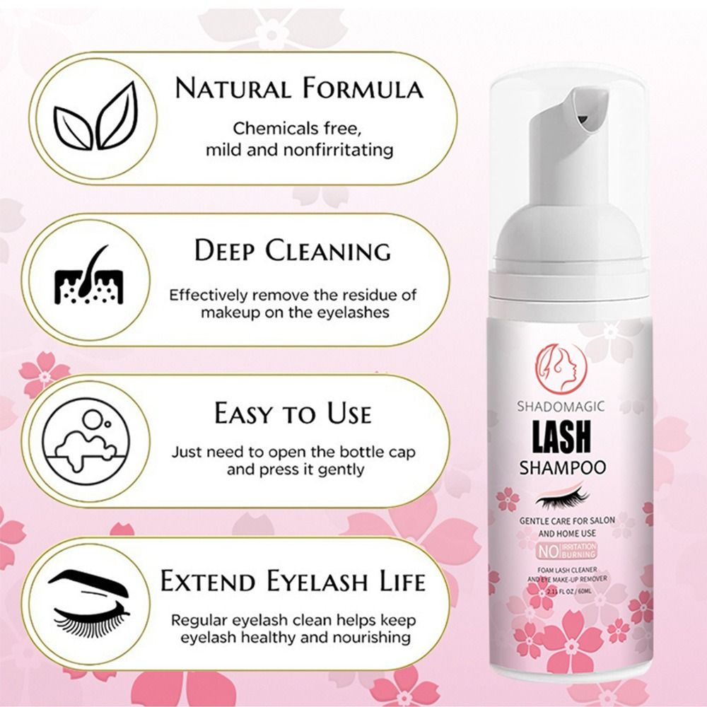 Mousse detergente delicata e s - Eyelash Extension Foam Cleanser recensione e prezzo