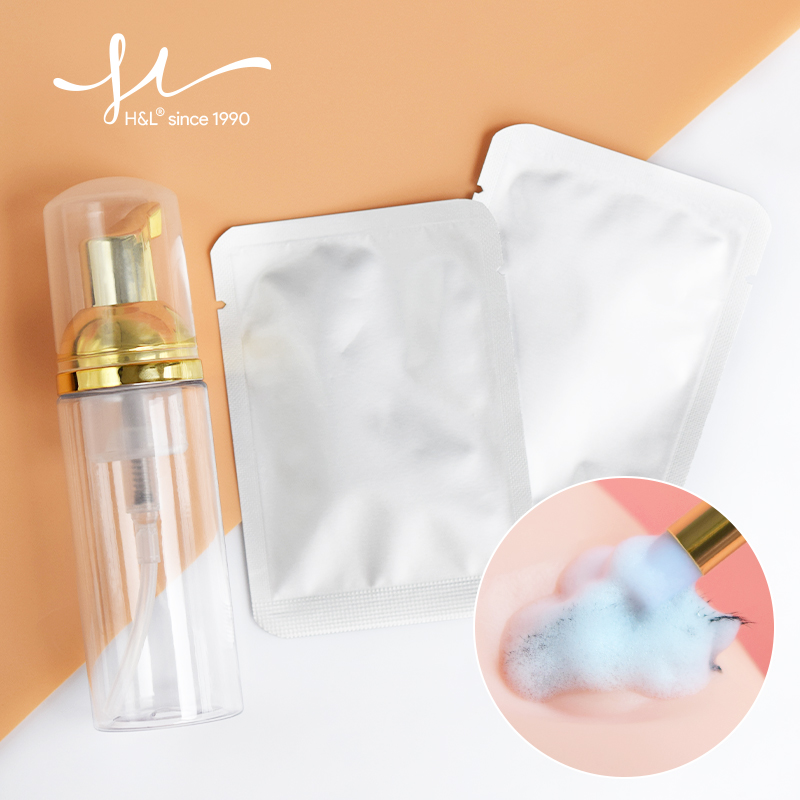 H&L 5ml Shampoo per ciglia Con - Eyelash Extension Foam Cleanser recensione e prezzo