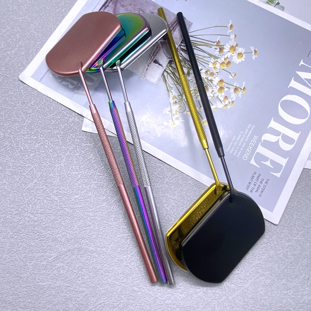 1pc multi colori specchio per  - Eyelash Extension Gel Remover recensione e prezzo