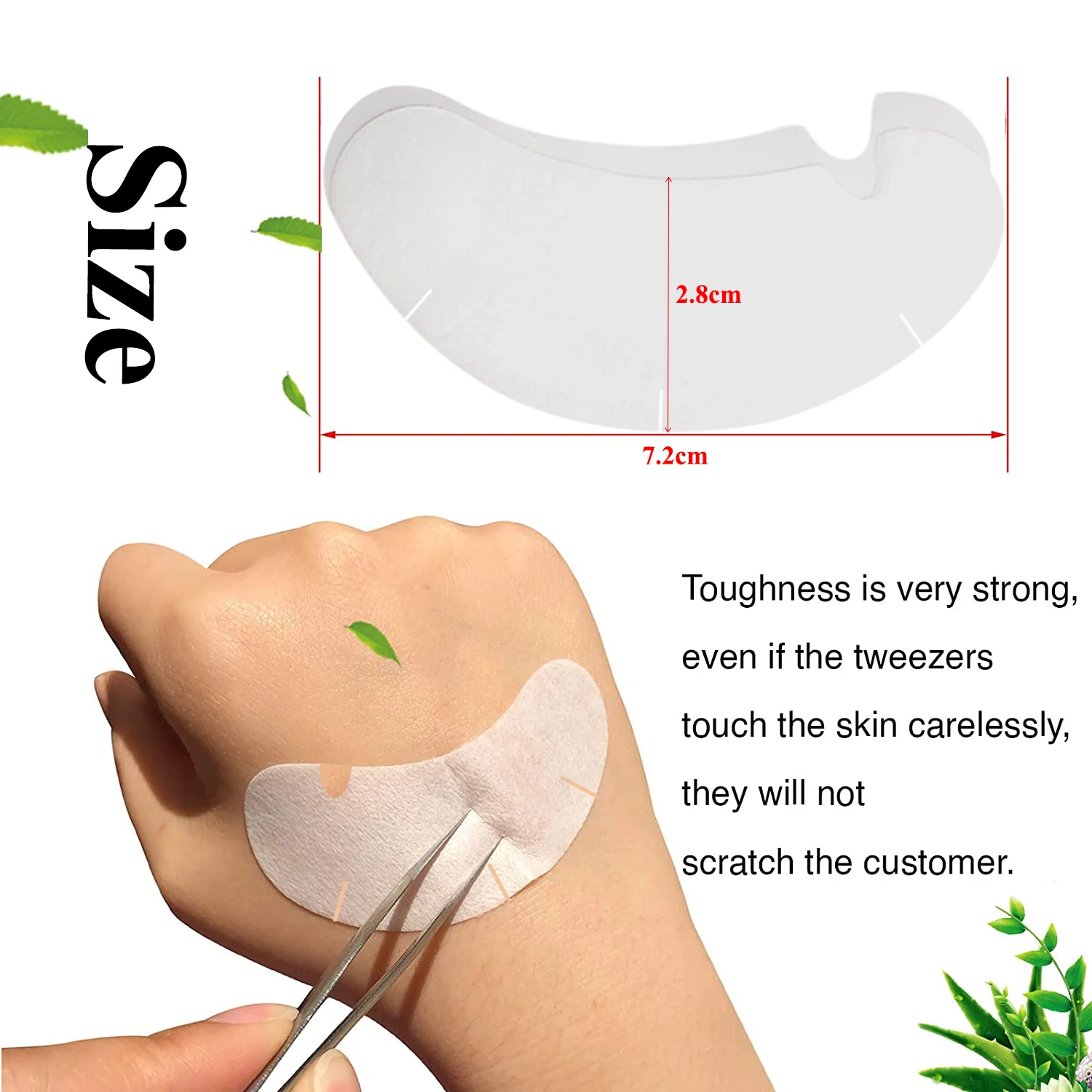 50/100PCS Cuscinetti per cigli - Eyelash Extension Glasses recensione e prezzo