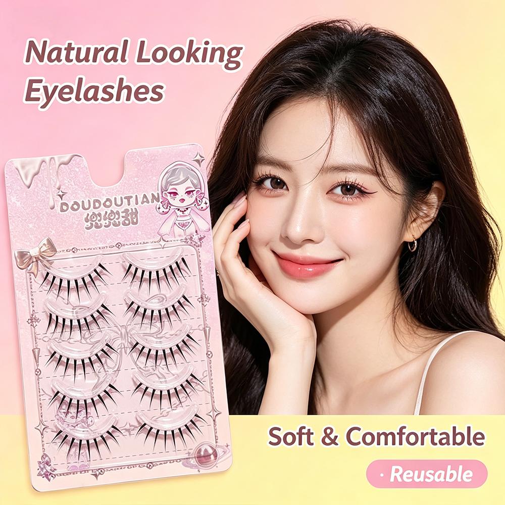 5 Paia di Ciglia Finte Natural - Eyelash Extension Japanese Style recensione e prezzo