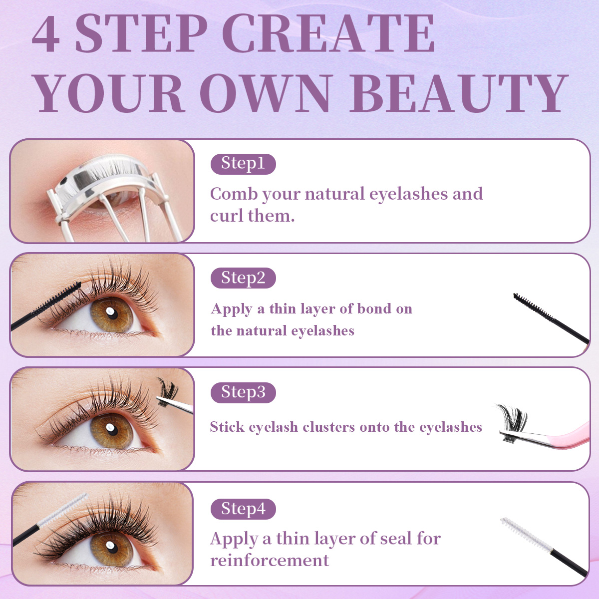 Ciglia finte individuali Mix C - Eyelash Extension Equipment recensione e prezzo