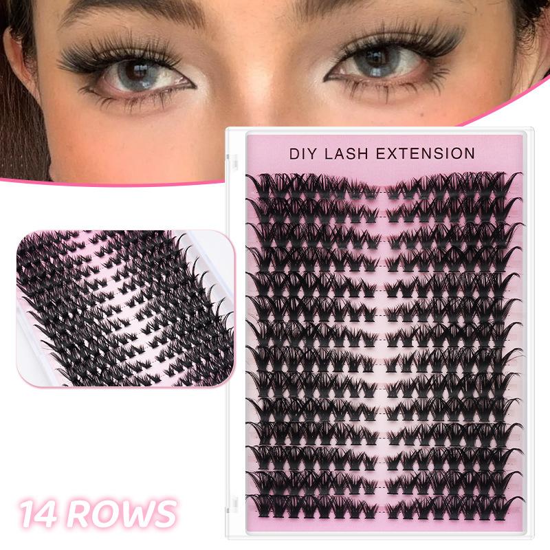 【M】14 File di Ciglia Finte a C - Eyelash Extension Or Extensions recensione e prezzo