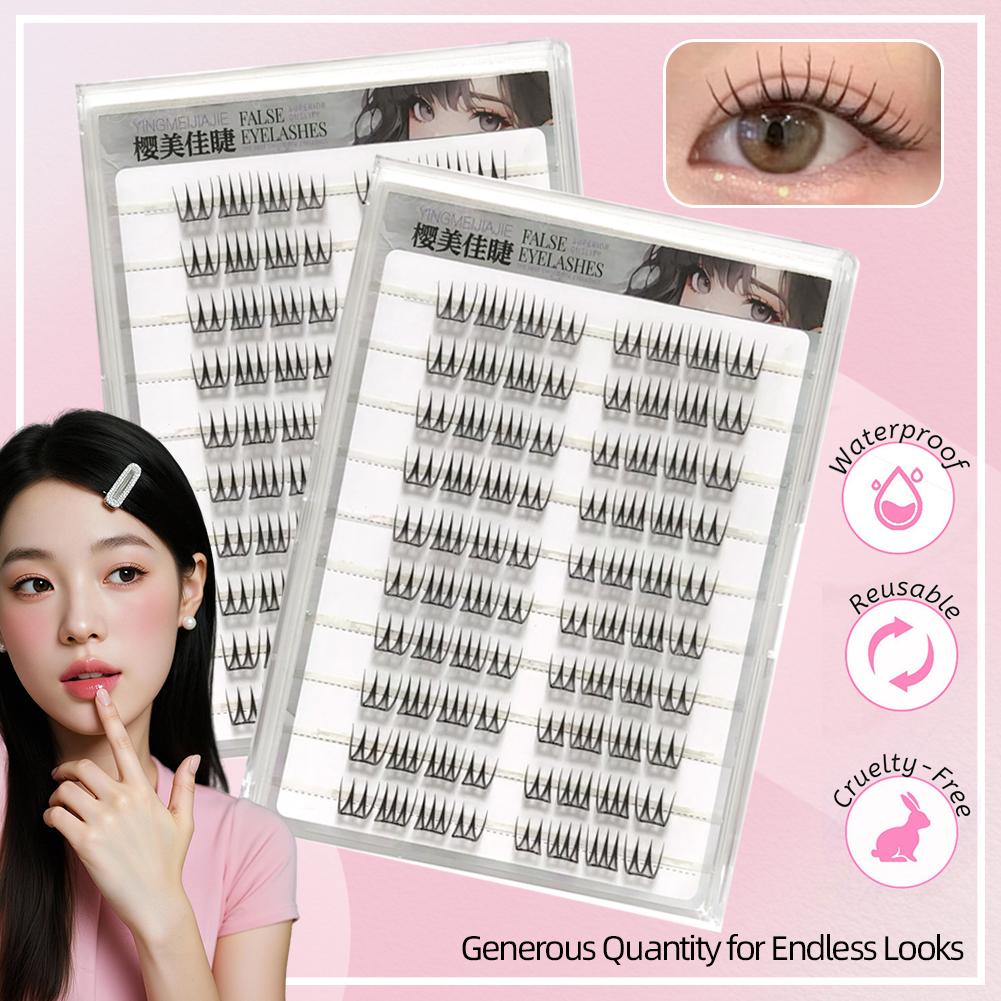 Ciglia finte a forma di U senz - Eyelash Extension Korean Style recensione e prezzo