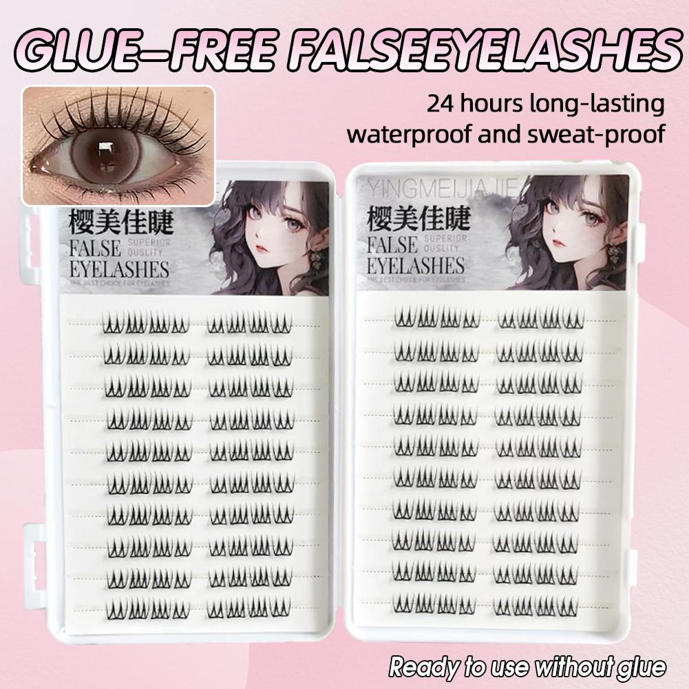 Ciglia finte a forma di U senz - Eyelash Extension Korean Style recensione e prezzo