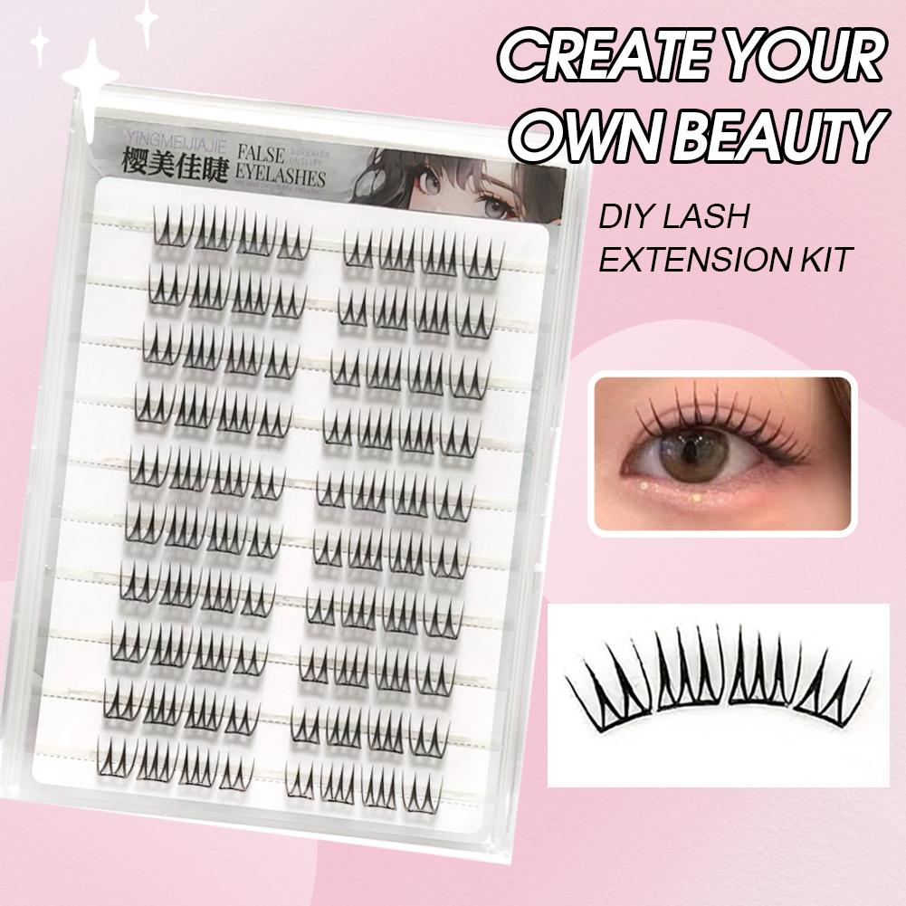 Ciglia finte a forma di U senz - Eyelash Extension Korean Style recensione e prezzo