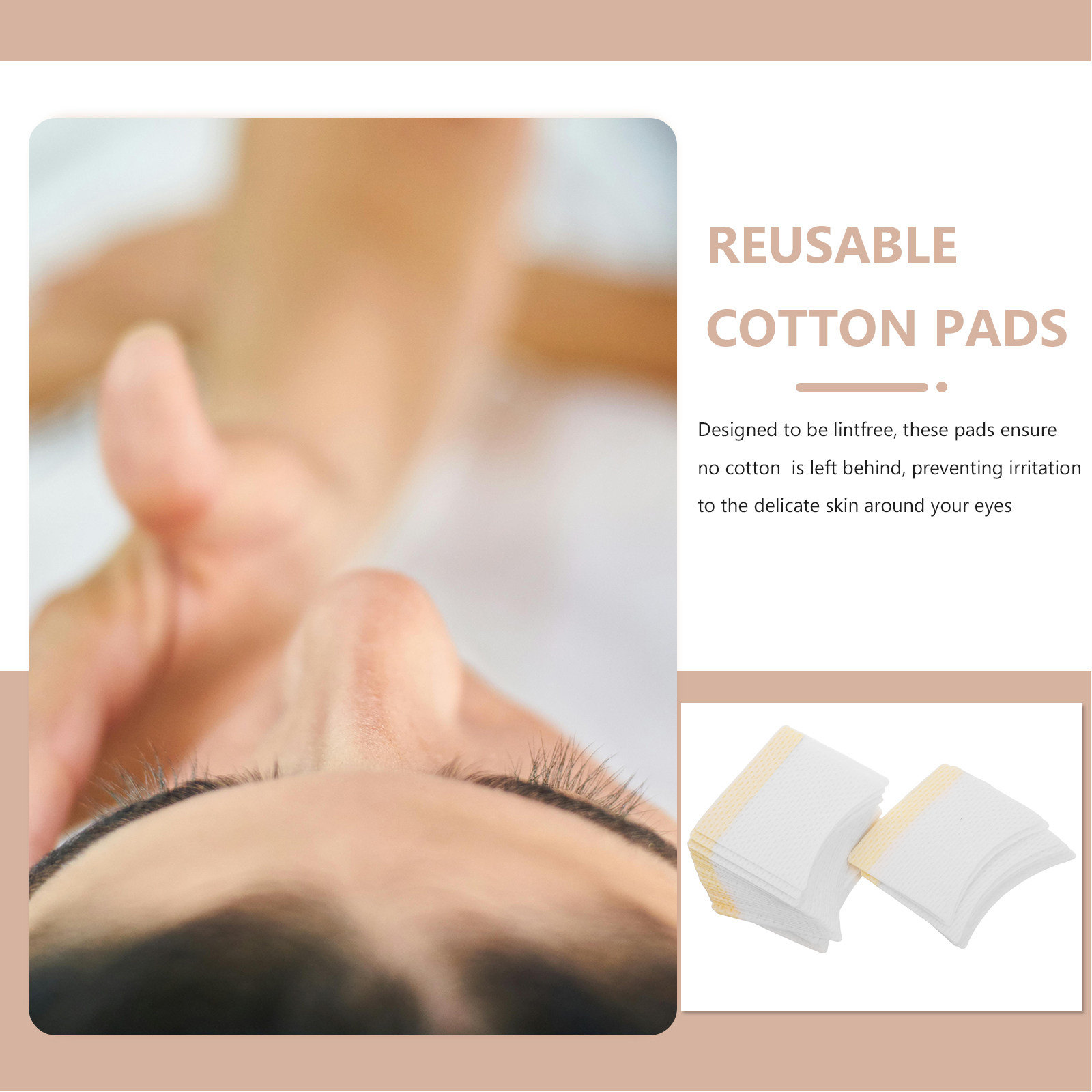 40 Pezzi di Dischetti in Coton - Eyelash Extension Gel Remover recensione e prezzo