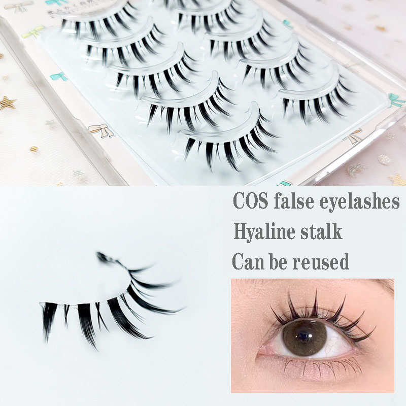 Nuovo stile 5 paia donne trucc - Eyelash Extension Japanese Style recensione e prezzo