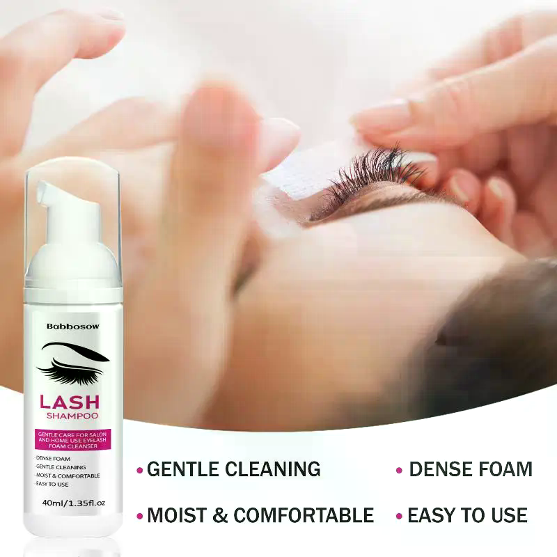 Shampoo in schiuma per extensi - Eyelash Extension Foam Cleanser recensione e prezzo