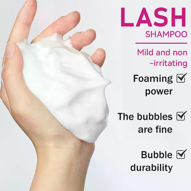 Shampoo in schiuma per extensi - Eyelash Extension Foam Cleanser recensione e prezzo