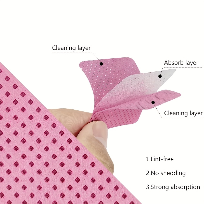 Salviette per Unghie Senza Pel - Eyelash Extension Gel Remover recensione e prezzo